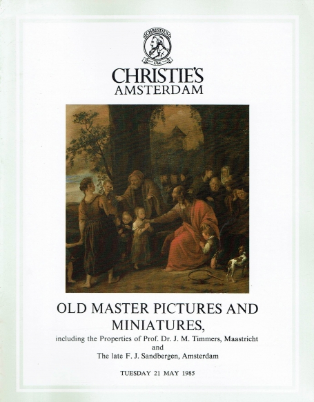 Old Master Pictures and Miniatures